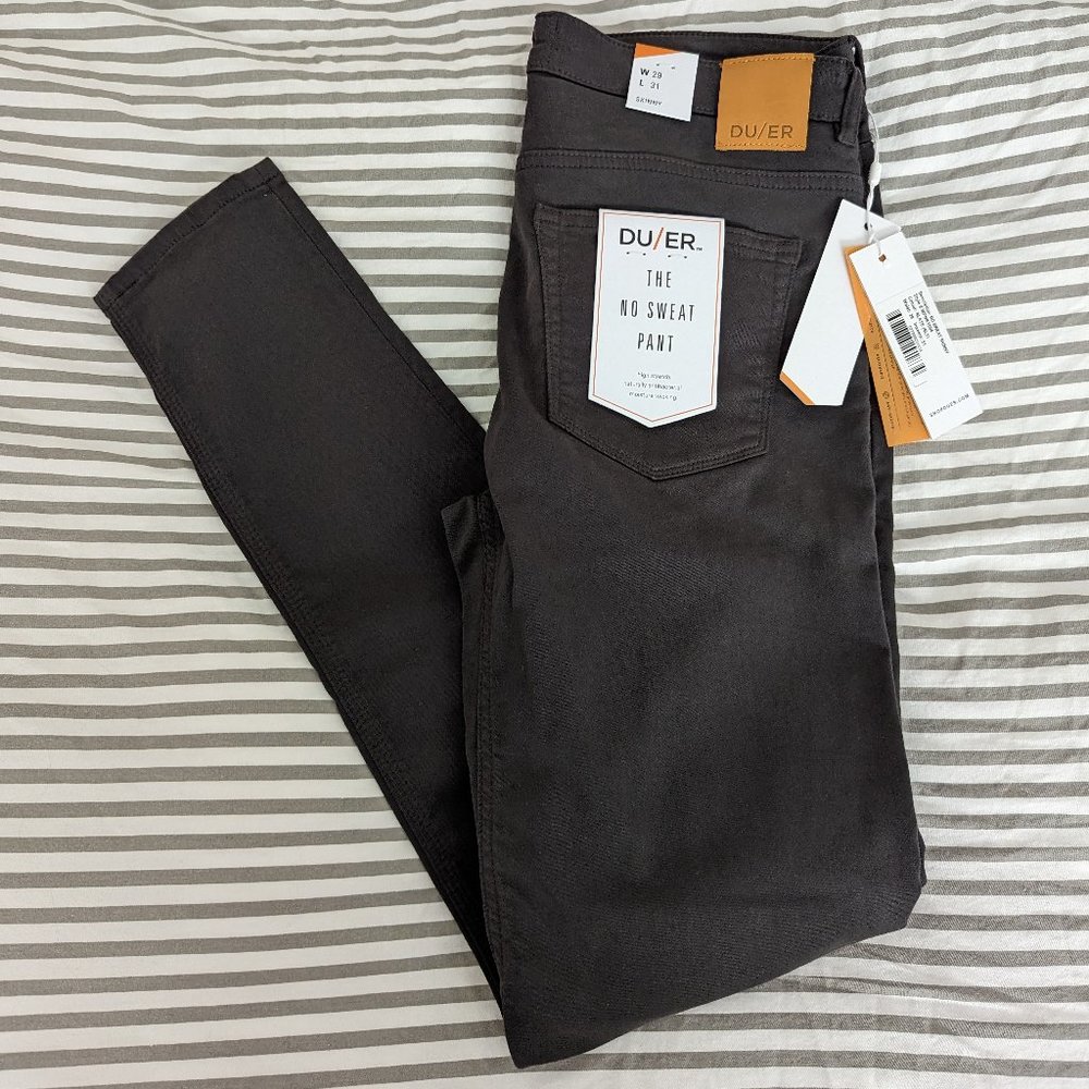 Duer No Sweat Skinny Women's Pants Size 29